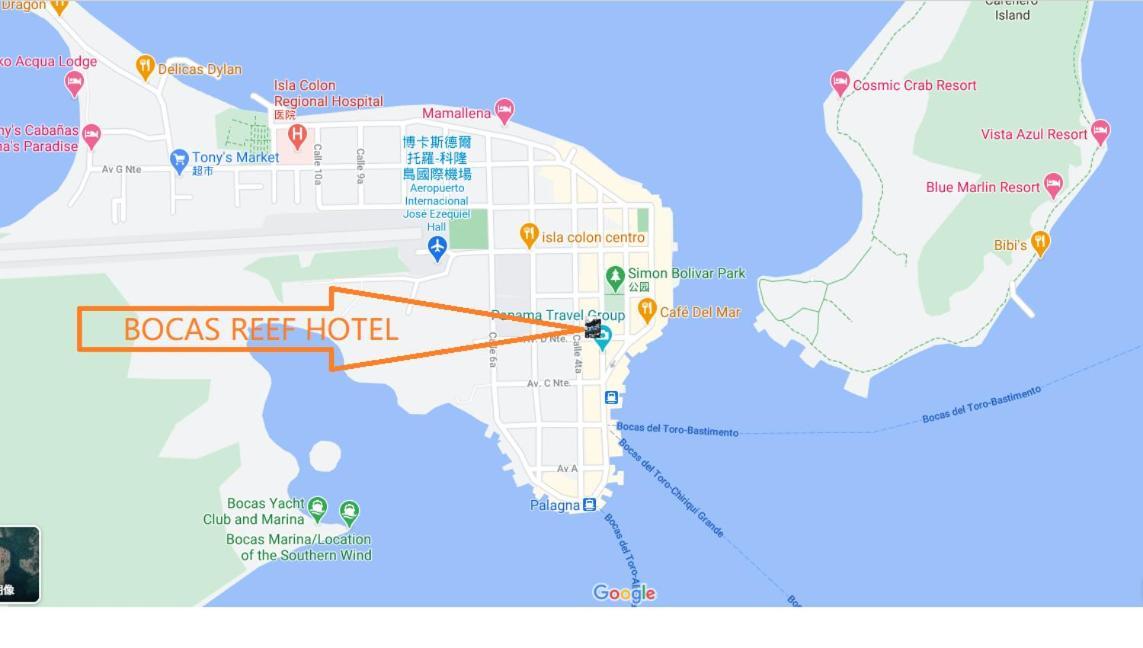Reff Hotel بوكاس تاون المظهر الخارجي الصورة