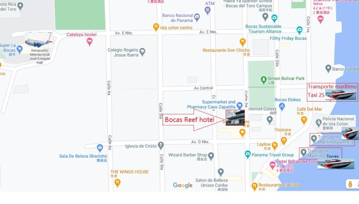 Reff Hotel بوكاس تاون المظهر الخارجي الصورة